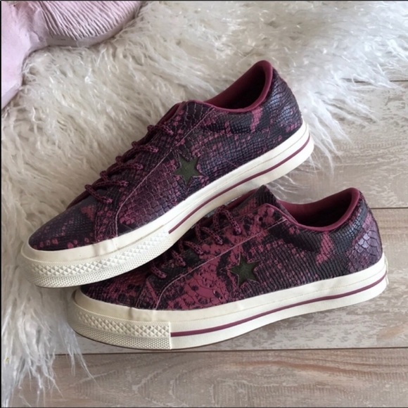 NWT converse one star OX snakeskin - Picture 6 of 8